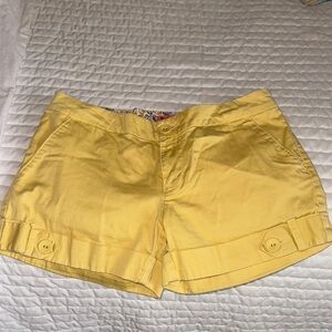 Max Rave Yellow Women's Shorts